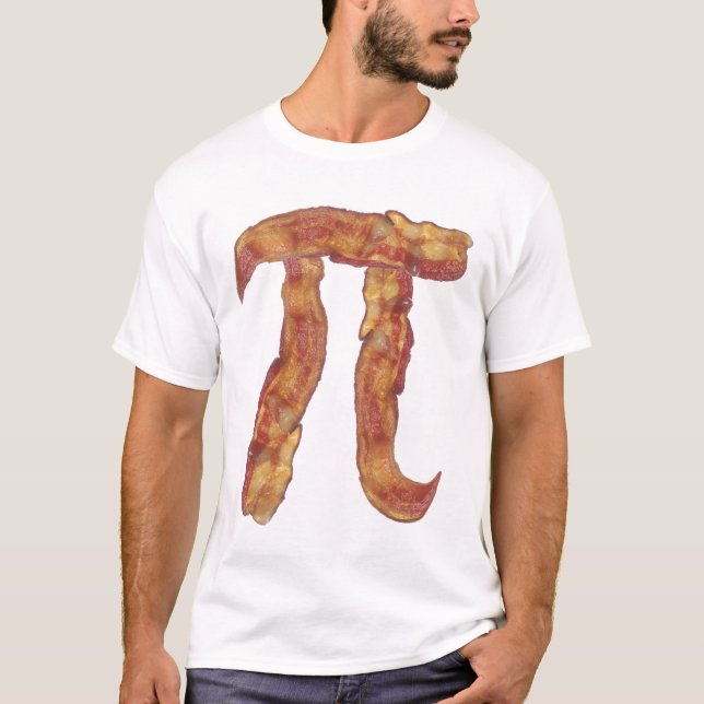 Camiseta Bacon Pi T-Shirt (Frente)