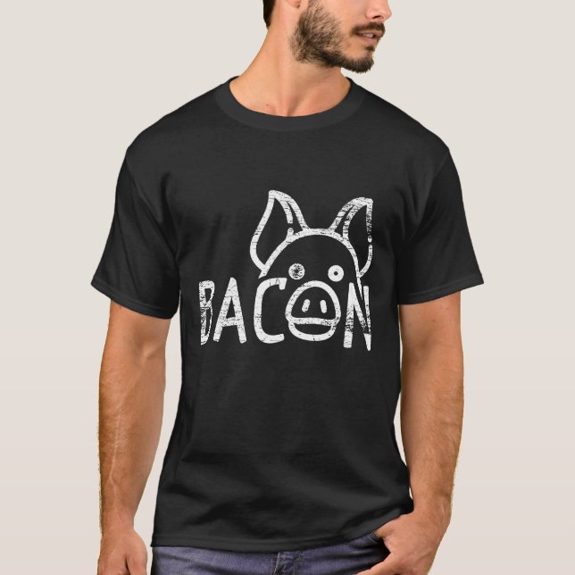 Camiseta Bacon Pig (Frente)