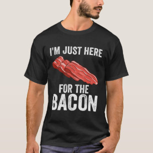 Camiseta Bacon Roupa Porco Porco Humor Men 1