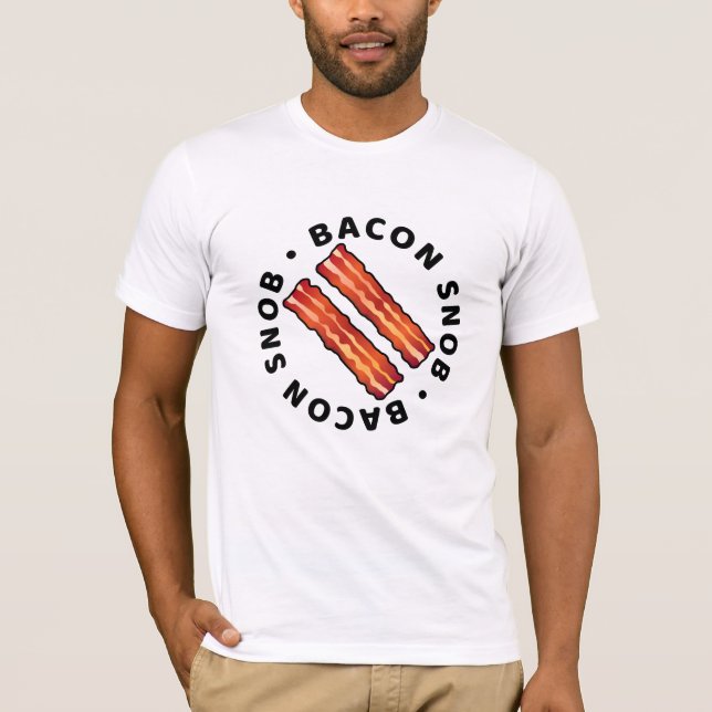 Camiseta Bacon Snob T-Shirt (Frente)