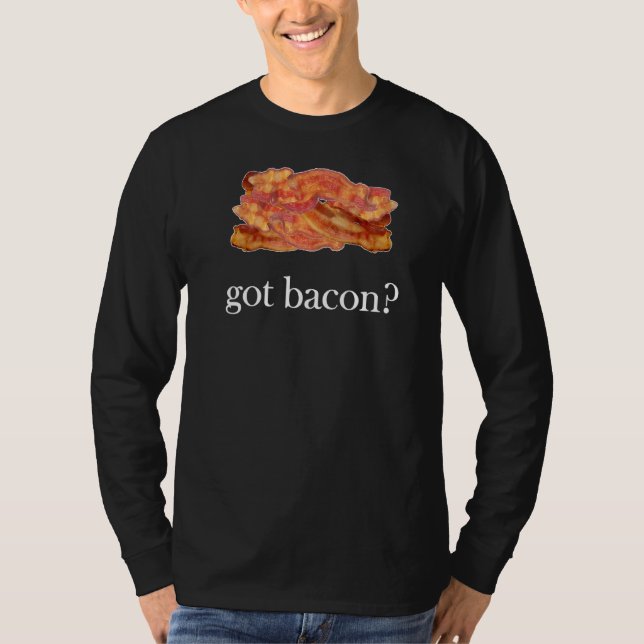 Camiseta Bacon tem bacon 1 (Frente)