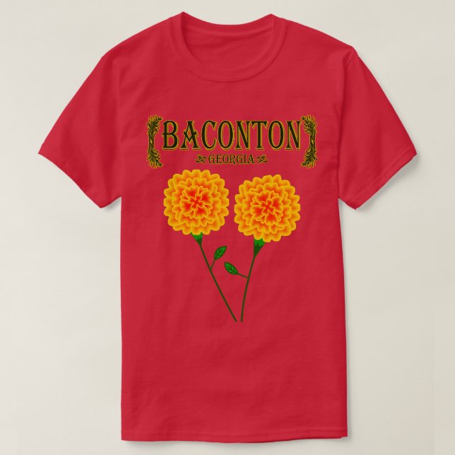 Camiseta Baconton Georgia TShirt 1 (Frente do Design)