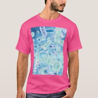 Camiseta BACTÉRIA BURST MICROSCÓPICA Imagem Biomédica