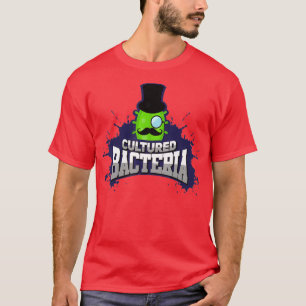 Camiseta Bactérias Culturais Biólogo Biológico Engraçado Mi