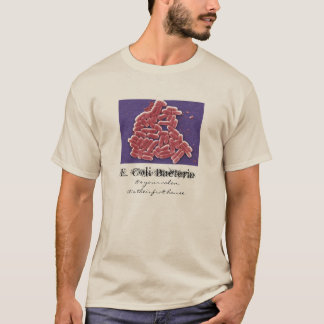 Camiseta Bactérias de Escherichia Coli