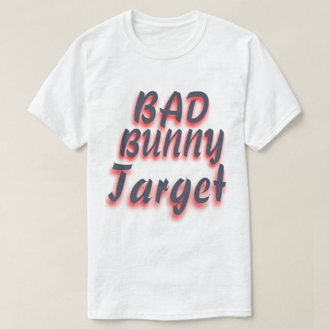 Camiseta Bad Bunny Target  (17) (Frente do Design)