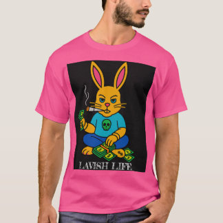 Camiseta Bad Bunny x Lavish Life Graphic Tee