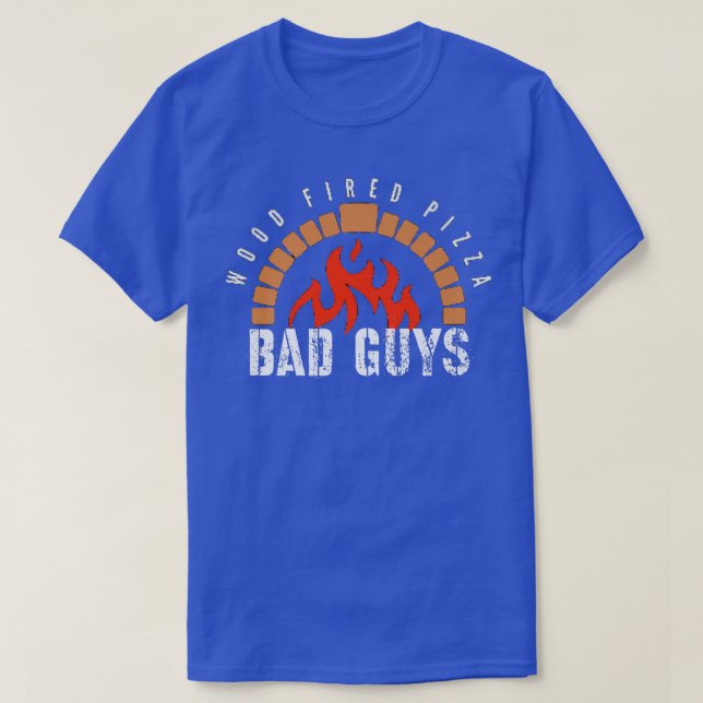 Camiseta Bad guys pizza  (Frente do Design)