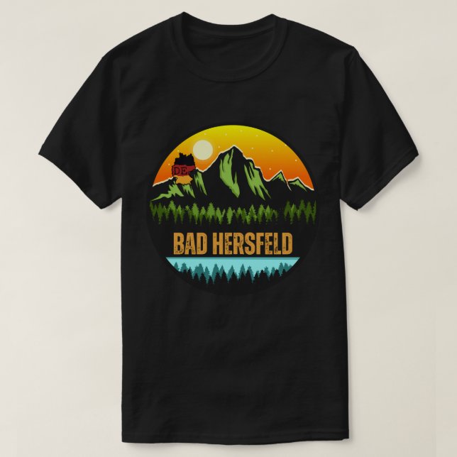 Camiseta Bad Hersfeld, Alemanha (Frente do Design)