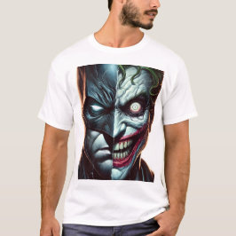 Camiseta Bad Joke Split Face Duality Art