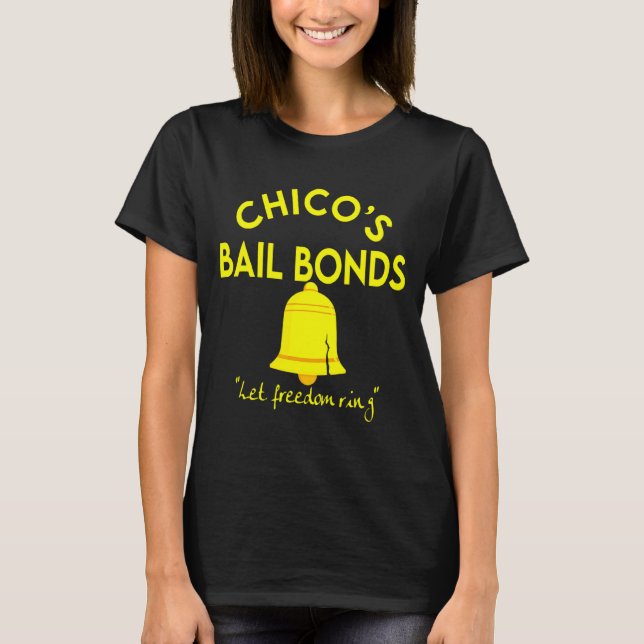 Camiseta Bad News Bears Chicos Bail Bonds  (Frente)