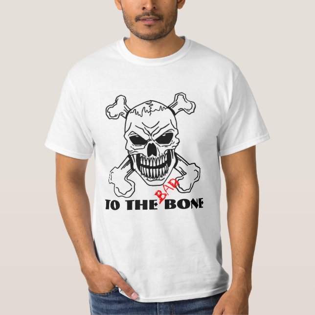 Camiseta Bad to the bone (Frente)