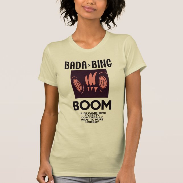 Camiseta BADA-BING Boom (Frente)