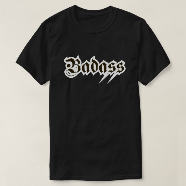 Camiseta Badass (Frente do Design)