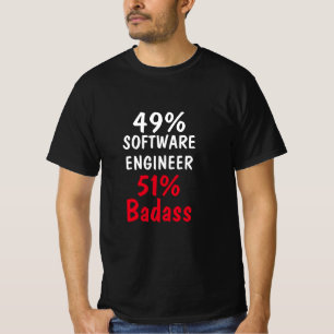 Camiseta Badass do Engenheiro de Software