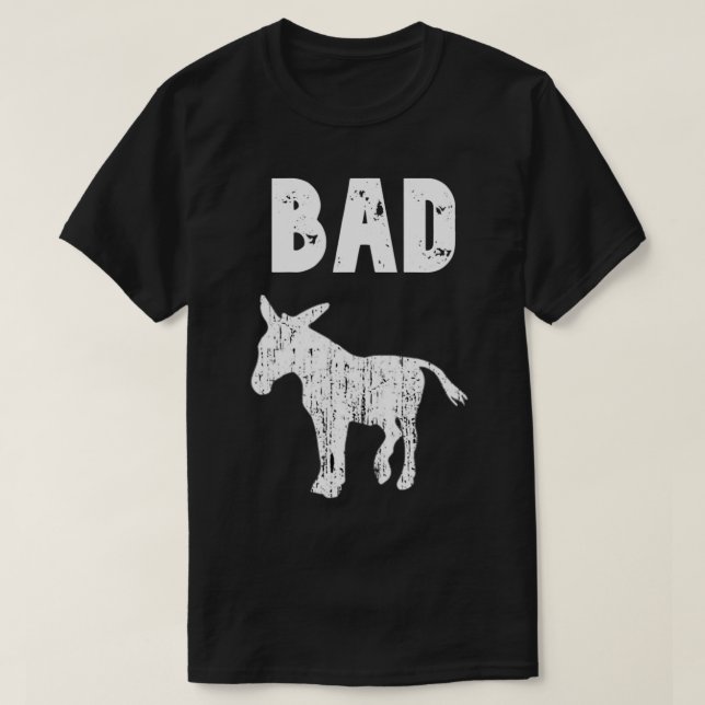 Camiseta Badass Donkey (Frente do Design)