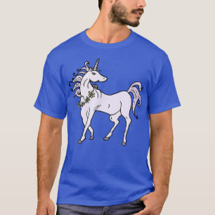 Camiseta Badass Horse wSpike through Friggin' Head Unicorn