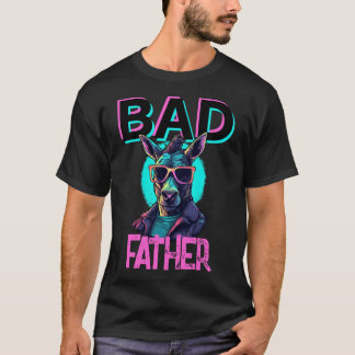 Camiseta Badass Padre Funny Donkey Legal Óculos de sol
