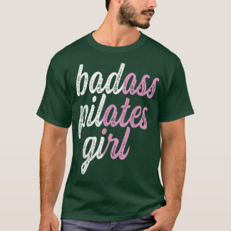 Camiseta Badass Pilates Girl Gym Bunny 