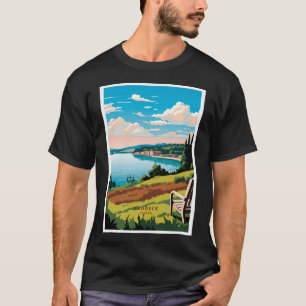 Camiseta Baddeck Canadá Retiro Encantador à Beira do Lago