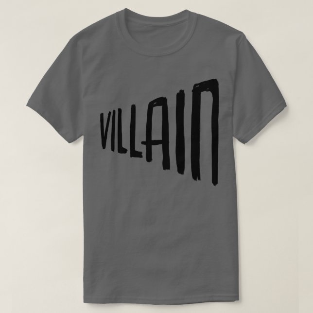 Camiseta Baddie Villain (Frente do Design)