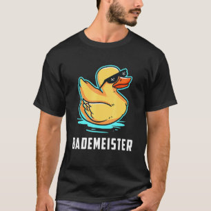 Camiseta Bademeister Lifeguard Rubber Duck Piscina ao ar li
