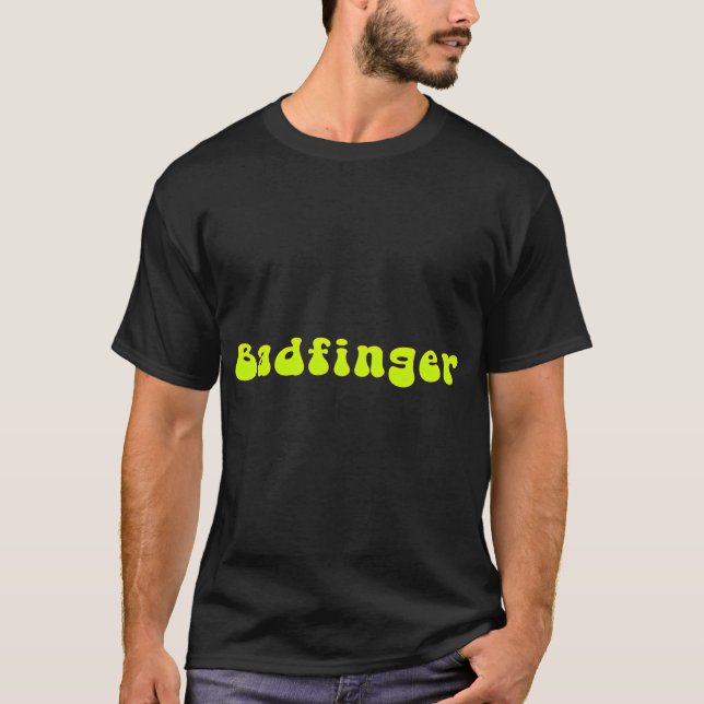 Camiseta Badfinger Groovy Verde (Frente)