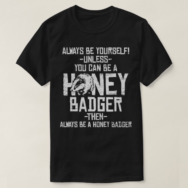 Camiseta Badger docinho (Frente do Design)
