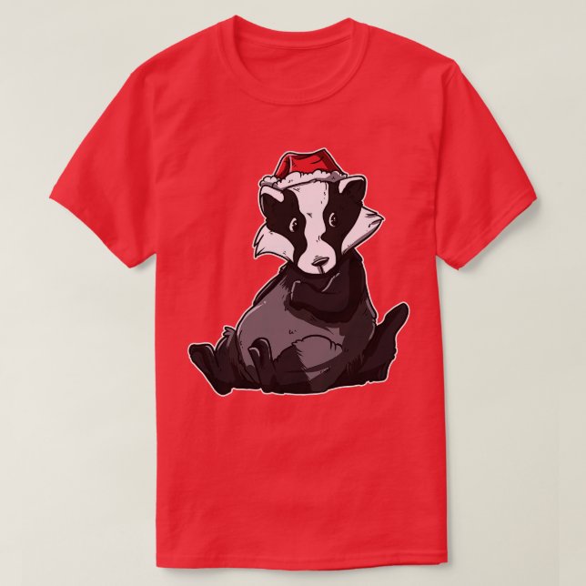 Camiseta Badger Natal (Frente do Design)
