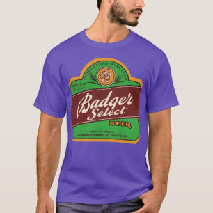 Camiseta Badger Select Beer Retro Defunct Breweriana