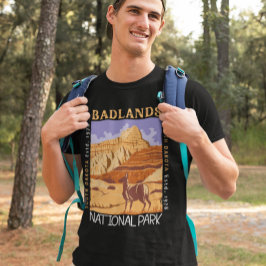 Camiseta Badlands National Park South Dakota Distante