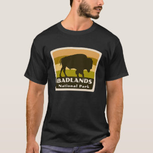 Camiseta Badlands National Park South Dakota do Sul Dakota 