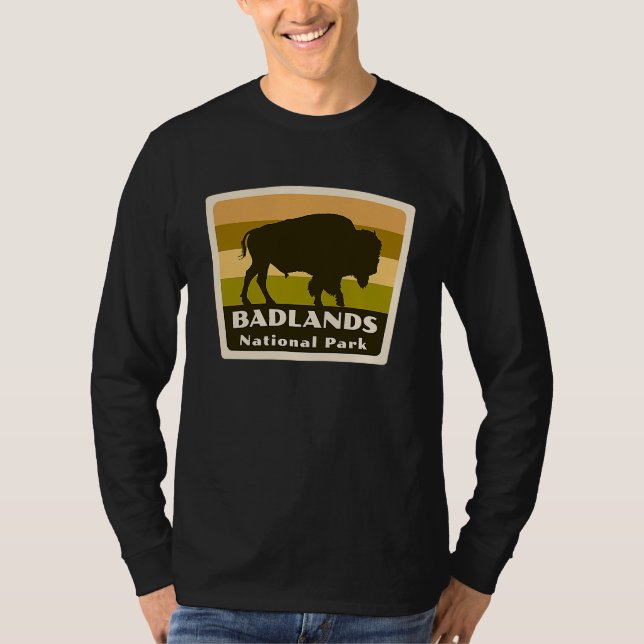 Camiseta Badlands National Park South Dakota South Dakota B (Frente)