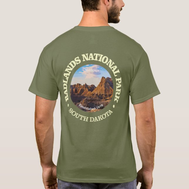 Camiseta Badlands NP (rd)2 (Verso)