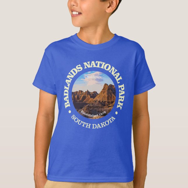 Camiseta Badlands NP (rd)2 (Frente)