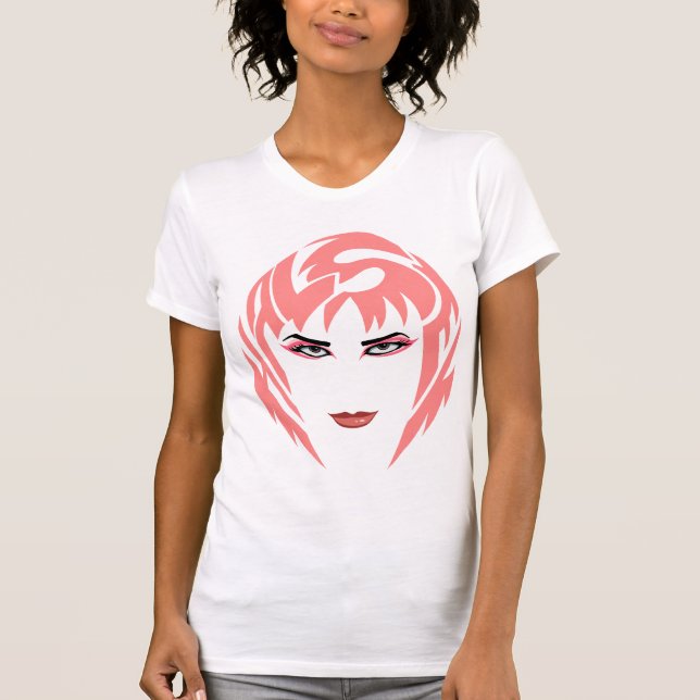Camiseta Badlands Pink Women's (Frente)