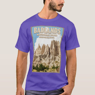Camiseta Badlands US National Park Dakota do Sul