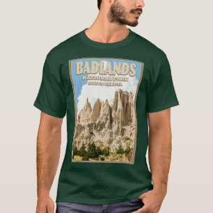 Camiseta Badlands US National Park Dakota do Sul