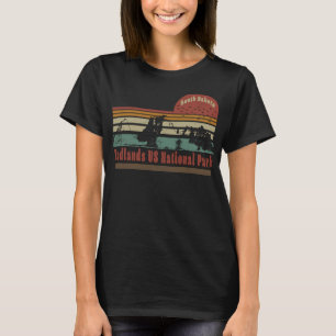 Camiseta Badlands US National Park South Dakota Viagem