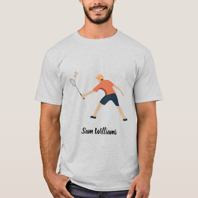 Camiseta Badminton (Frente)