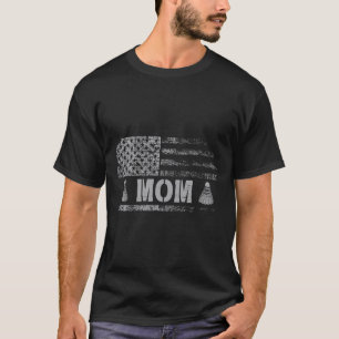 Camiseta Badminton Americano Mãe dos Eua Equipe de Sinaliza