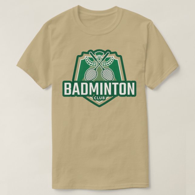 Camiseta Badminton Clube de Badminton T (Frente do Design)