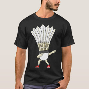 Camiseta Badminton Dabbing Shuttle Birdie Boy Badminton