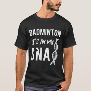 Camiseta Badminton Dna Para O Jogador De Badminton