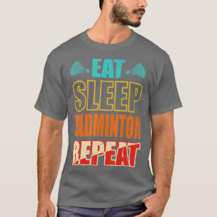 Camiseta Badminton do Sono Engraçado
