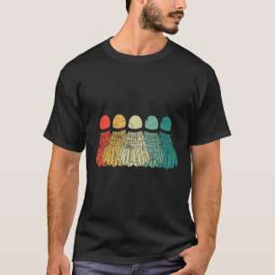 Camiseta Badminton Enrola Jogo Correspondência de Colchete
