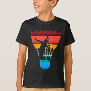 Camiseta Badminton Hoje Amanhã Dia Depois Racket Peteca