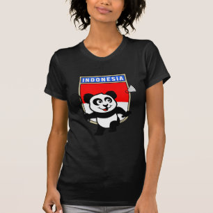 Camiseta Badminton Indonésia Panda
