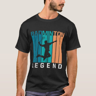 Camiseta Badminton Legend Jogador De Badminton Shuttle Spor