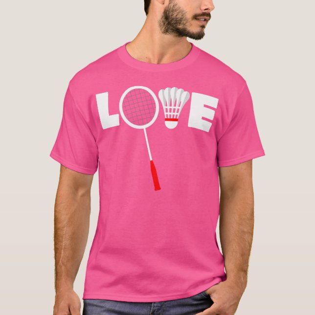 Camiseta Badminton Love (Frente)